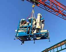 茂恒機(jī)械：小型種子精選機(jī)裝車(chē)發(fā)貨！